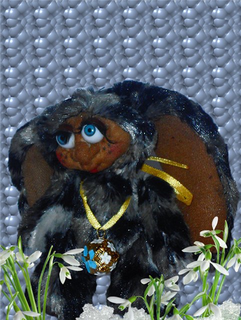 Сладкие щечки — Текстильные игрушки и примитивы: кофейные (фото 8)