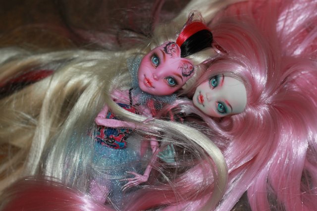 ООАК Monster High — ООАК Monster High и Ever After High: репейнт (фото 7)