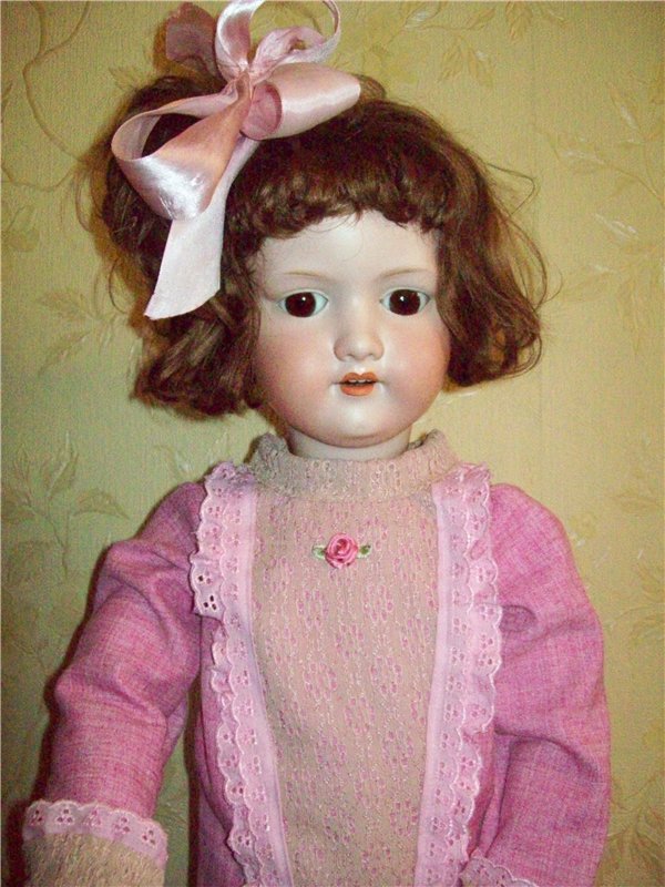 Преображение. Девочка в розовом. Armand Marseille (фото 5)