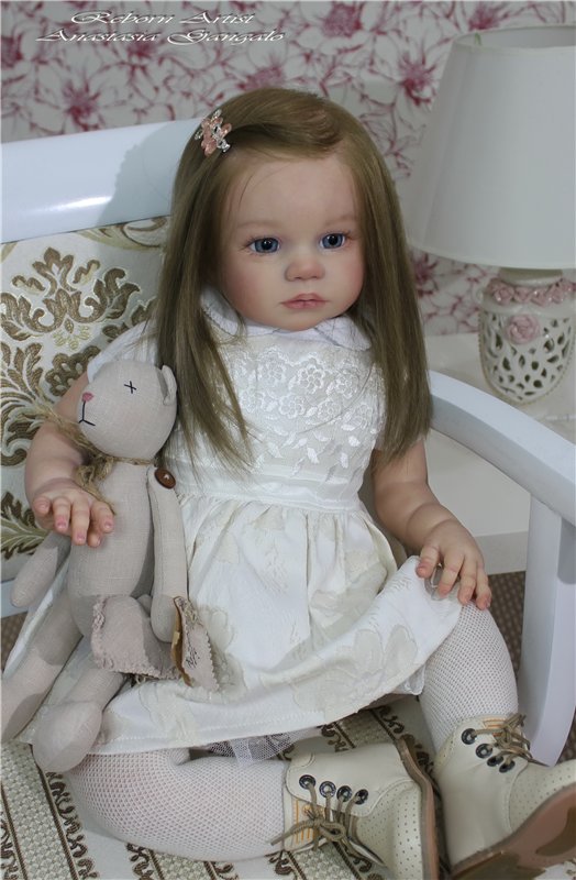 Моя нежная Эмилия. Кукла реборн Анастасии Гангало (фото 10)
