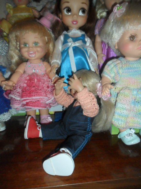 Ох уж эти платья — Одежда и обувь для кукол своими руками: фото (фото 10)