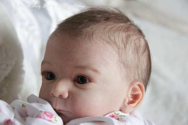 Моя малышка из нового молда Matis от Gudrun Legler. Куколка реборн Виктории Вишни