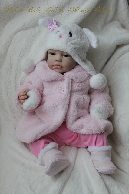 Кайли... Куколка реборн Виктории Вишни