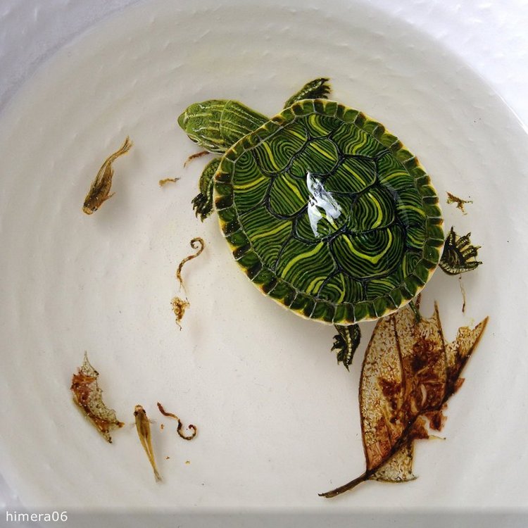 Живопись акрилом и лаком от Кенга Лая (Keng Lye)