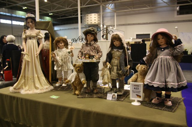 Выставка TEDDYBÄR TOTAL 2015 в Мюнстере. Часть четвертая - кукольно-завершающая