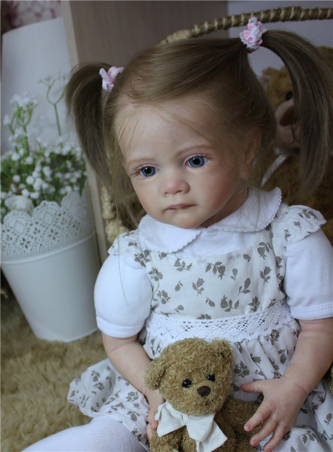 Дарина. Мой Прототип реборн Фрида от Каролы Вегерих