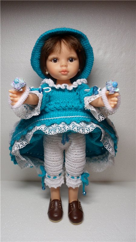 Одежда своими руками для кукол Паола Рейна: комплект "Морской бриз" (фото 7)
