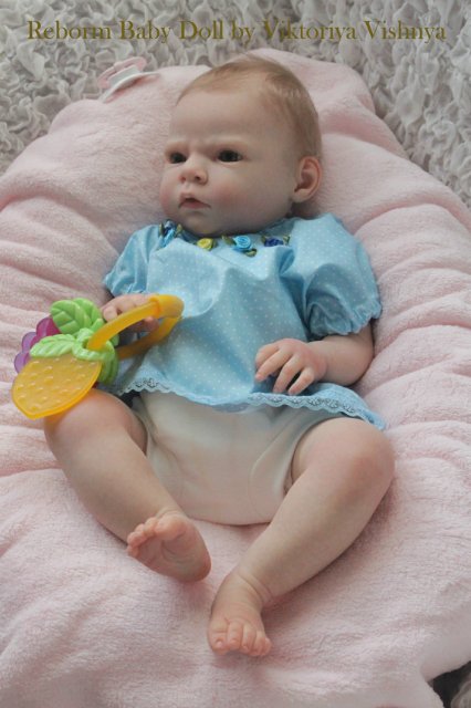 Летнее солнышко... Сабриночка. Куколка реборн Виктории Вишни