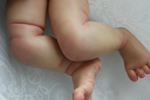 Томочка! Кукла реборн на основе молда Tommy by Sandy Faber