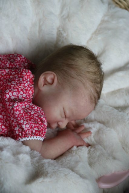 Спящая малышка Рози 2. Куколка реборн Виктории Вишни