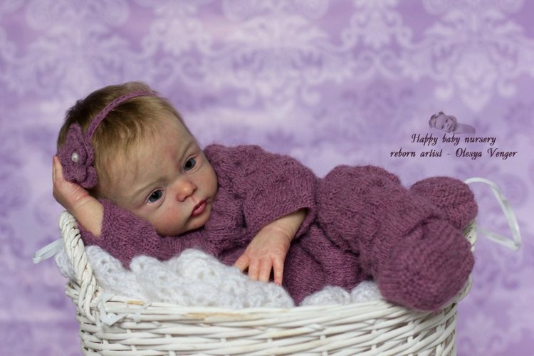 Мой ангел, моя нежность, моя Амелия. Кукла реборн Олеси Венгер