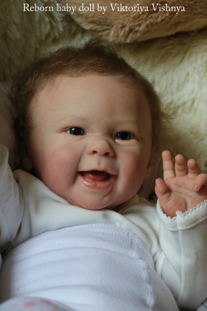Мейзи... Куколка Реборн Виктории Вишни