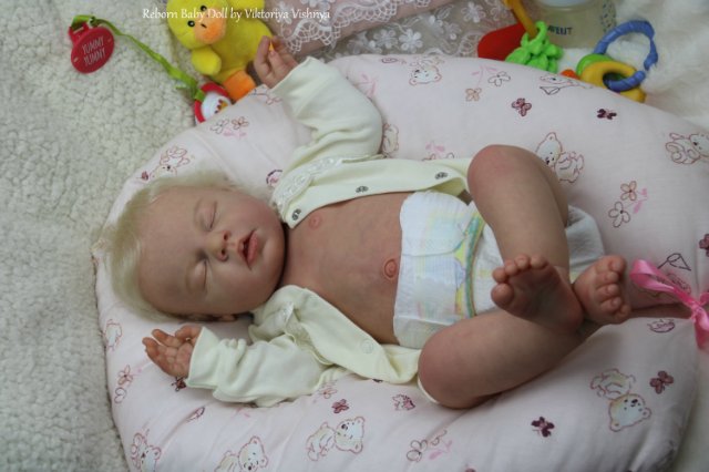 Нежнуля Ноа...Куколка реборн Виктории Вишни