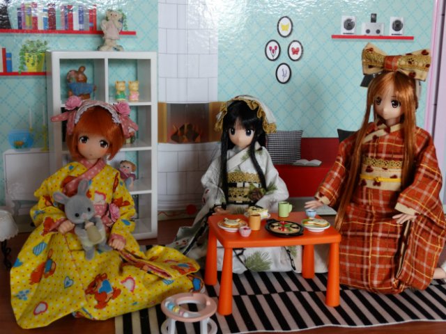 Вечеринка у моих японочек