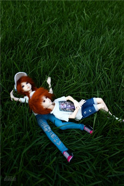 Кинко и Ринри: привет из Буковели! Nano Haruka & Pure Neemo Azone XS white, OOAK by Tocho, outfit by Yumiko Mikoto