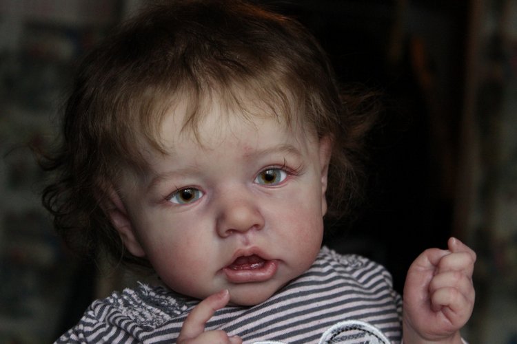 Сашулька номер два. Кукла реборн Светланы Преображенской