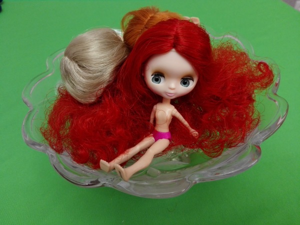 Пересадка Blythe Petite на Polly Pocket