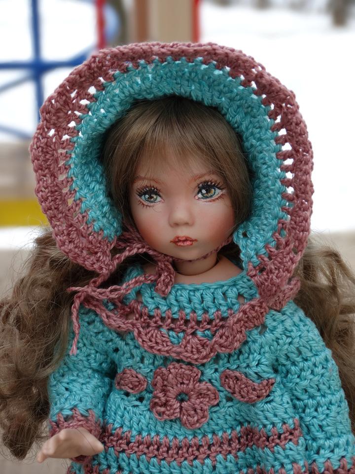 Обновлённые малышки. ООАК фарфоровых куколок Дианы Эффнер