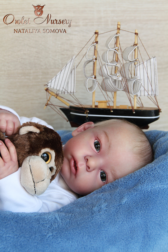 Тимофей. Кукла реборн Наталии Сомовой