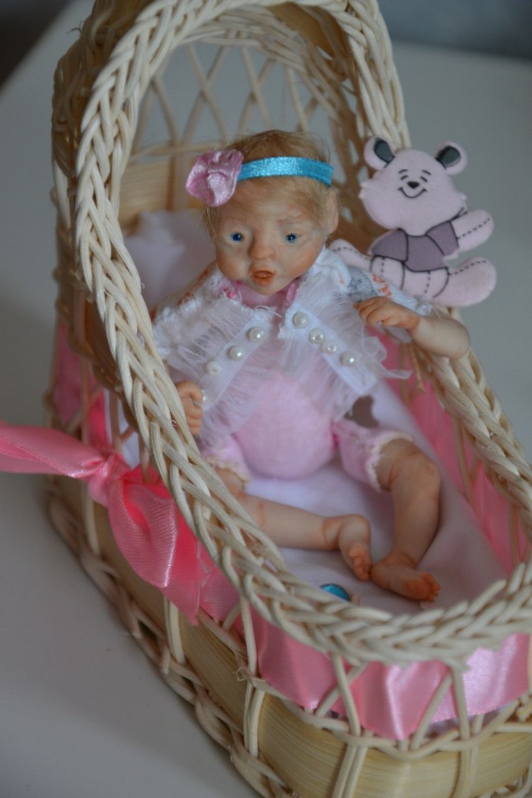 Мои мини малыши ООАК — Лепка авторских кукол: полимерная глина