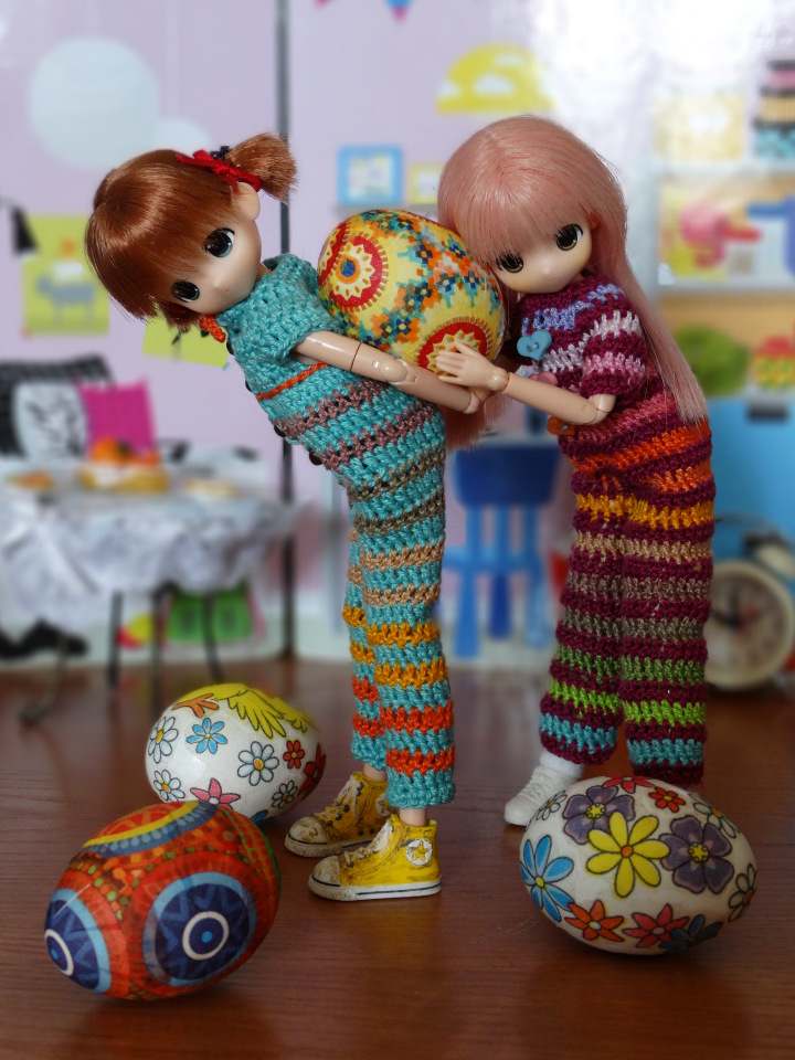 Запоздалые пасхальные подарочки и девочки Mamachapp (фото 3)