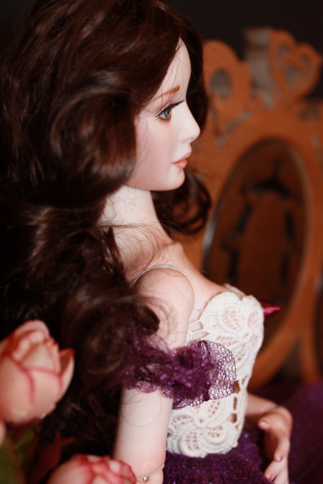 Две шарнирные куклы-танцовщицы Вайолет и Алисия, есть фото 18+