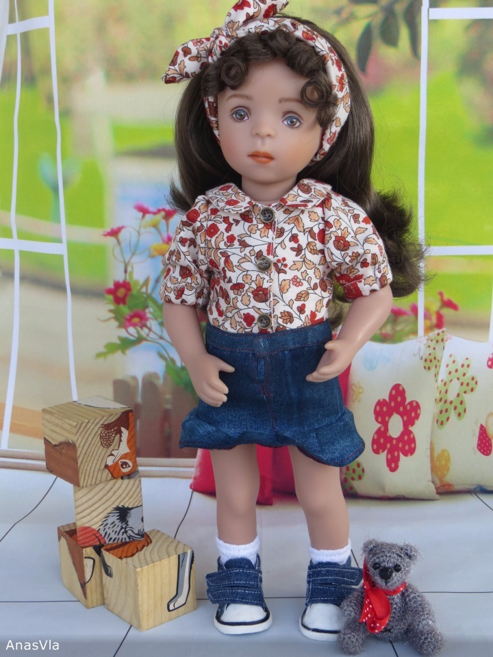 Кеды для Мари Мастер класс по кукольной обуви