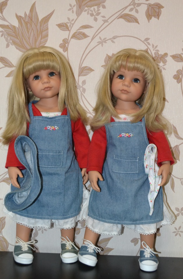 Очаровательные Сарочки-близняшки. Рыжульки 2006 года и Садовницы 2004 года