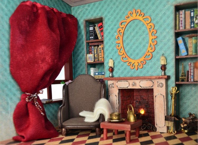 Румбокс "Библиотека" Шкатулка + Ночник (фото 8)