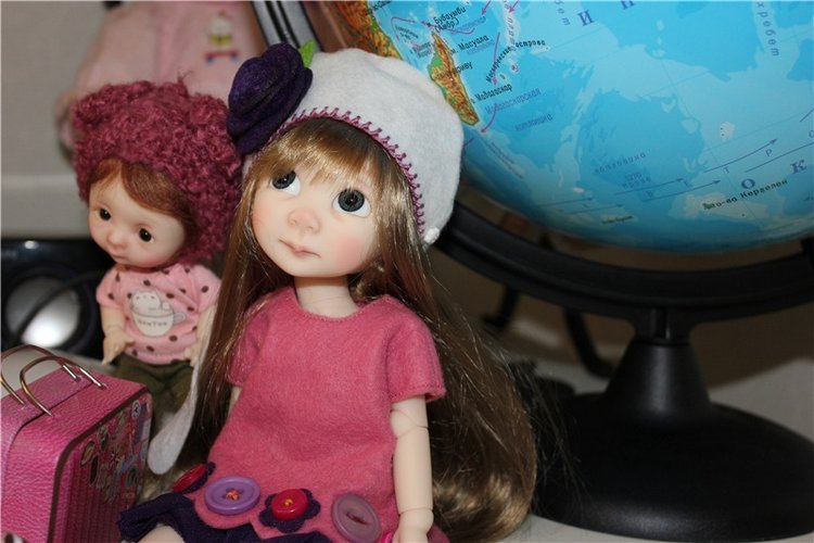 Adeline приехала! Старшая сестренка дома (фото 3)