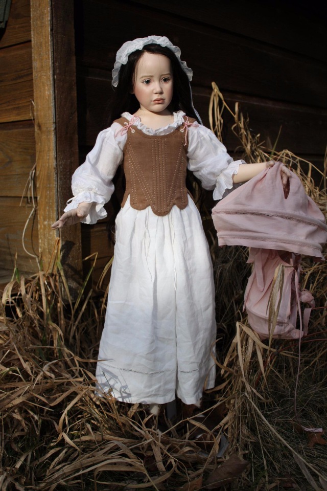 Процесс создания фарфоровых кукол - Джинн Гросс (Jeanne Gross). Часть пятая: Машина времени