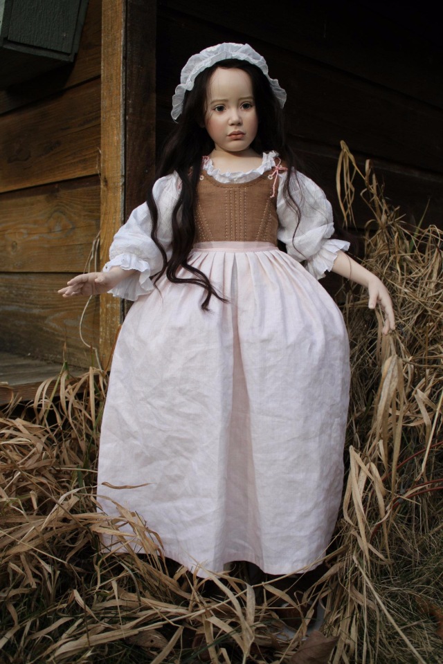 Процесс создания фарфоровых кукол - Джинн Гросс (Jeanne Gross). Часть третья: Стефани (Stephanie). Вишенка на торте