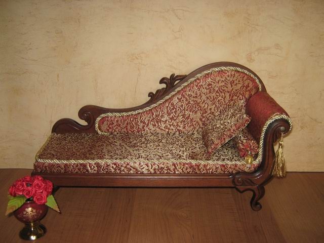 Кушетка для куклы масштаб 1/4 (фото 4)