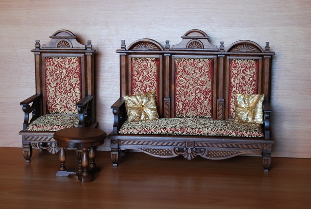 Мебель для кукол масштаба 1/4 и 1/6 (фото 3)