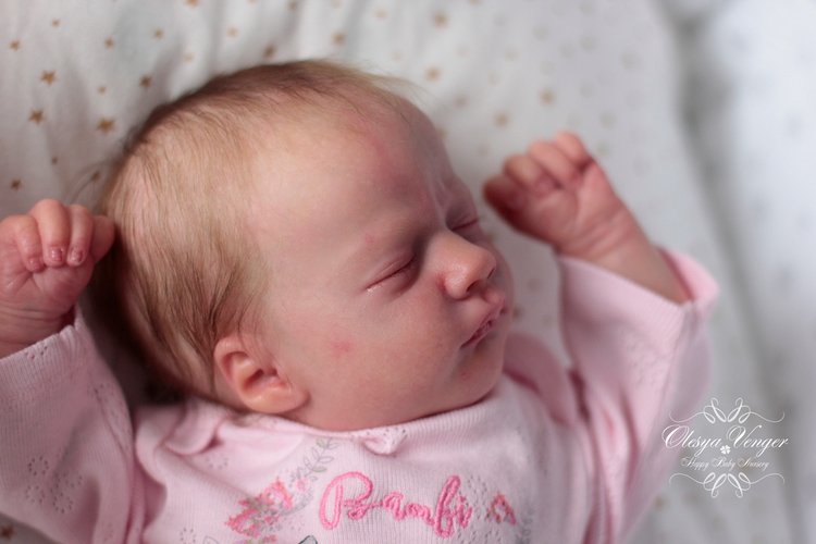 Моя кроха Эшли. Кукла реборн Олеси Венгер