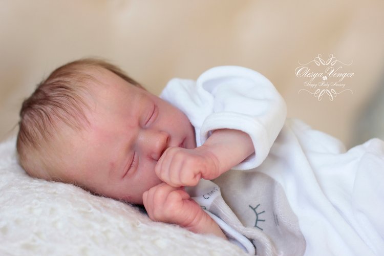 Моя кроха Эшли. Кукла реборн Олеси Венгер