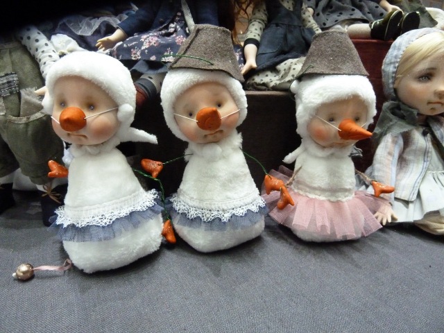 Новогоднее настроение на выставке «Искусство куклы» в Гостином, и просто понравившееся