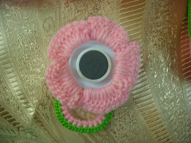 Вязаный комплект для девчушки (фото 3)