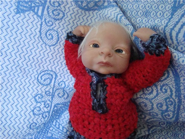 Малыш из пластики. Авторская кукла Ирины Кондрашовой