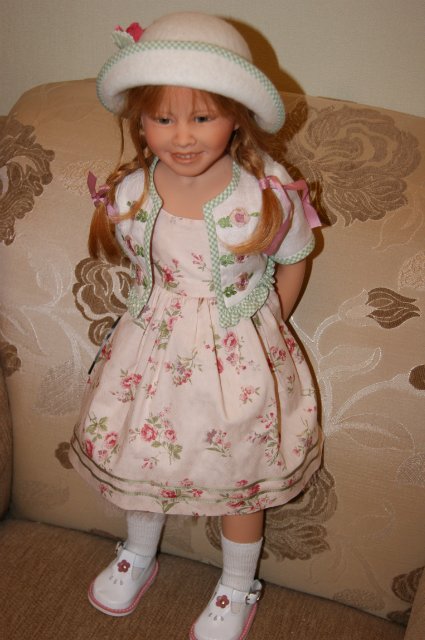 Катя по фамилии Плюшок. Коллекционная кукла Heidi Plusczok