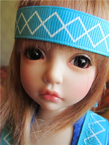 Аленка. Девочка в голубом