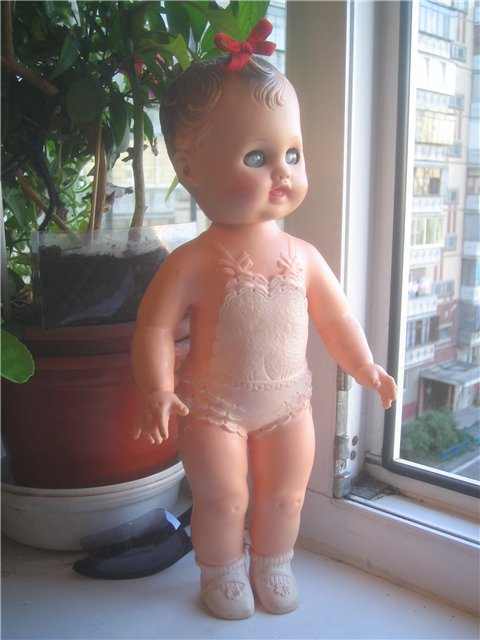 Кукла середины прошлого века (фото 2)