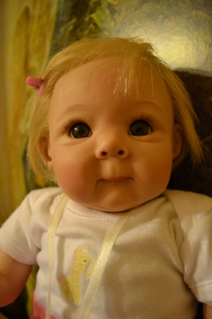 Наконец она приехала - моя рыбка Поньо! Baby Girl Doll Bonnie Chyle (фото 7)