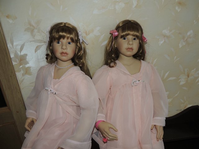 Куклы близнецы от Elissa Glassgold dolls