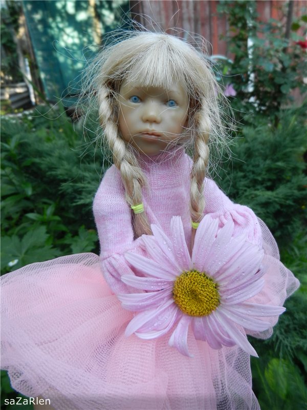 Цветочное настроение... Himmelschlusselchen от Annette Himstedt (фото 3)