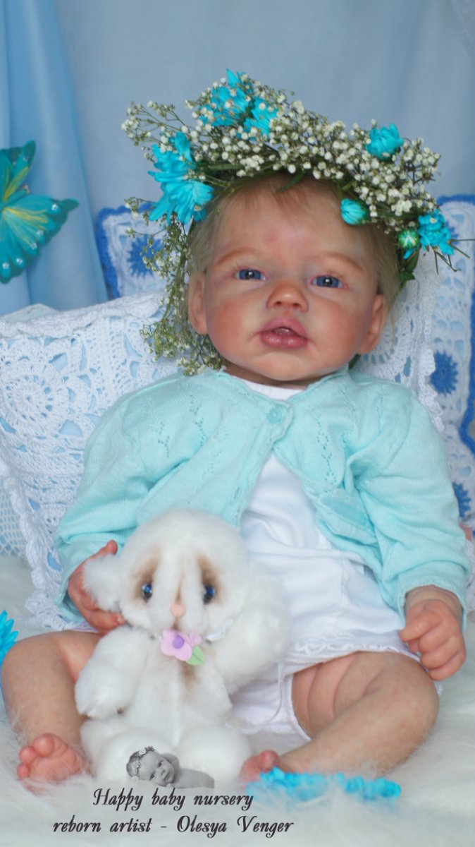 Моя маленькая Бэль. Кукла реборн Олеси Венгер (фото 4)