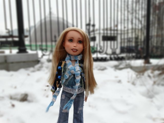 Прогулка с любимыми куколками