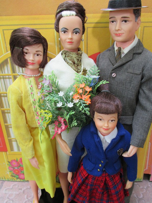 Куклосемья из 60х. Littlechap от фирмы Remco