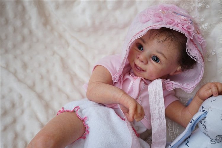 Еще одна улыбашка. Кукла реборн Наталии Коноваловой