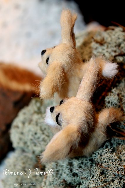 Миниатюрные создания — Игрушки в смешанной технике (мех и глина): Арт